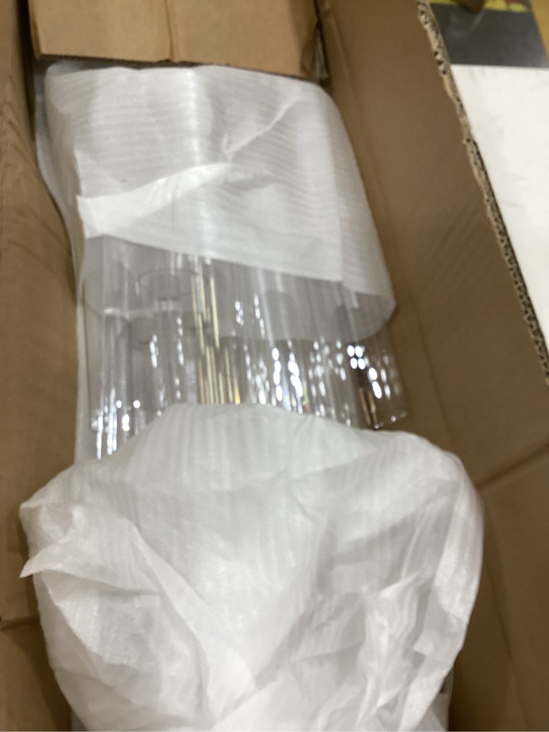 Condition photo showing Good Condition for 2pcs 5 arm floor candelabra,acrylic floor candle holder for wedding centerpiece tall clear candle holders for ceremony birthday party home decoration fit 0.8 led candles 2pcs clear