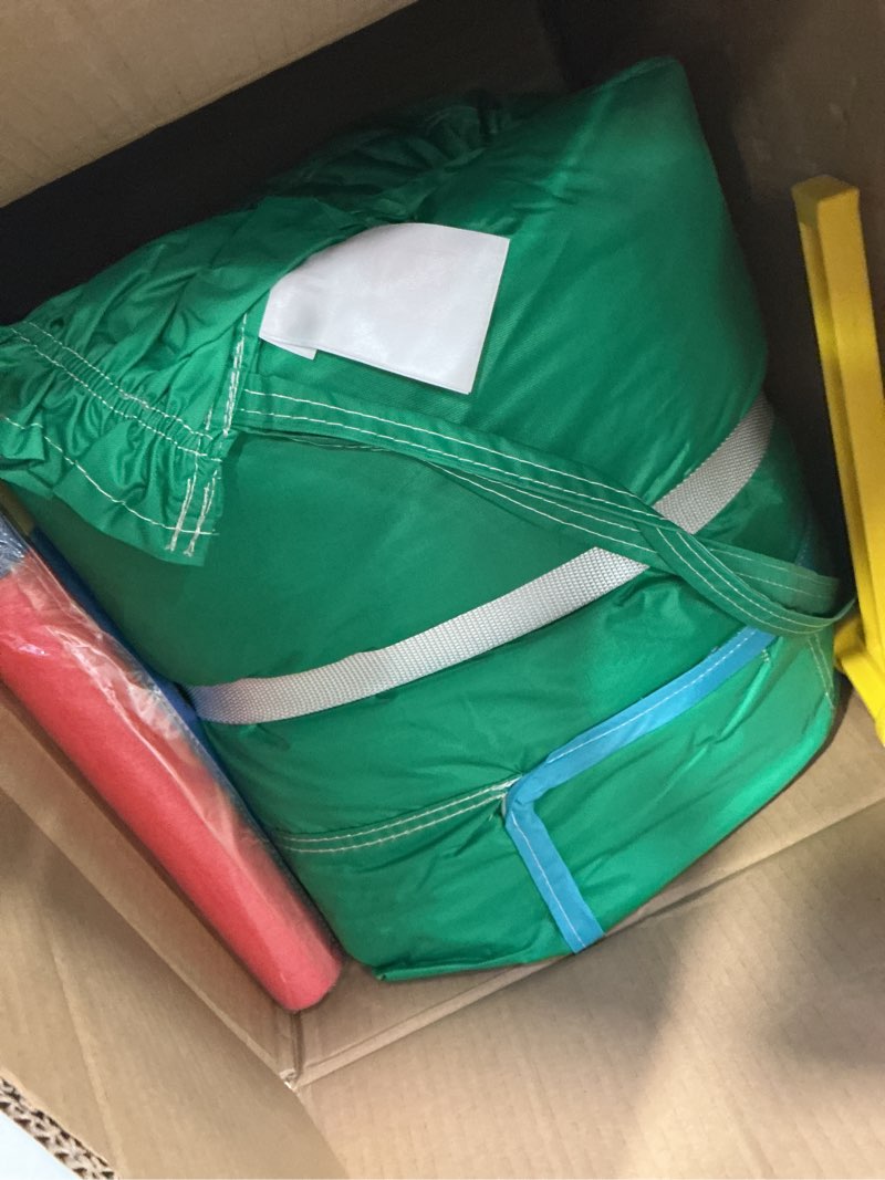 Condition photo showing Good Condition for AirMyFun Christmas Theme Inflatable Bounce House, Independent Fan Rapid Expansion - Holiday Fun Magic, let Joy Jump into The House!