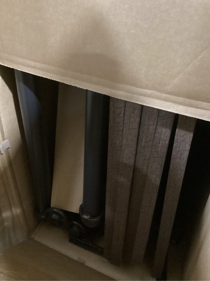 allen + roth distressed brown metal 5 -shelf bookcase ( 31.5-in w x 60-in h x 17.75-in d ) finished