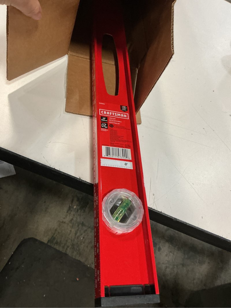 Condition photo showing Good Condition for Craftsman CMHT82345 48IN I-Beam Level