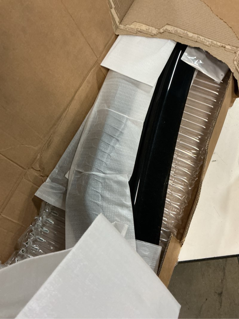 Condition photo showing As Is for in-channel rain guards fit for volkswagen (vw) atlas 2018 2019 2020 2021 2022 2023 2024 2025 2026,vent window visors side wind deflectors, exterior car accessories-4pcs for 2018-2026 atlas