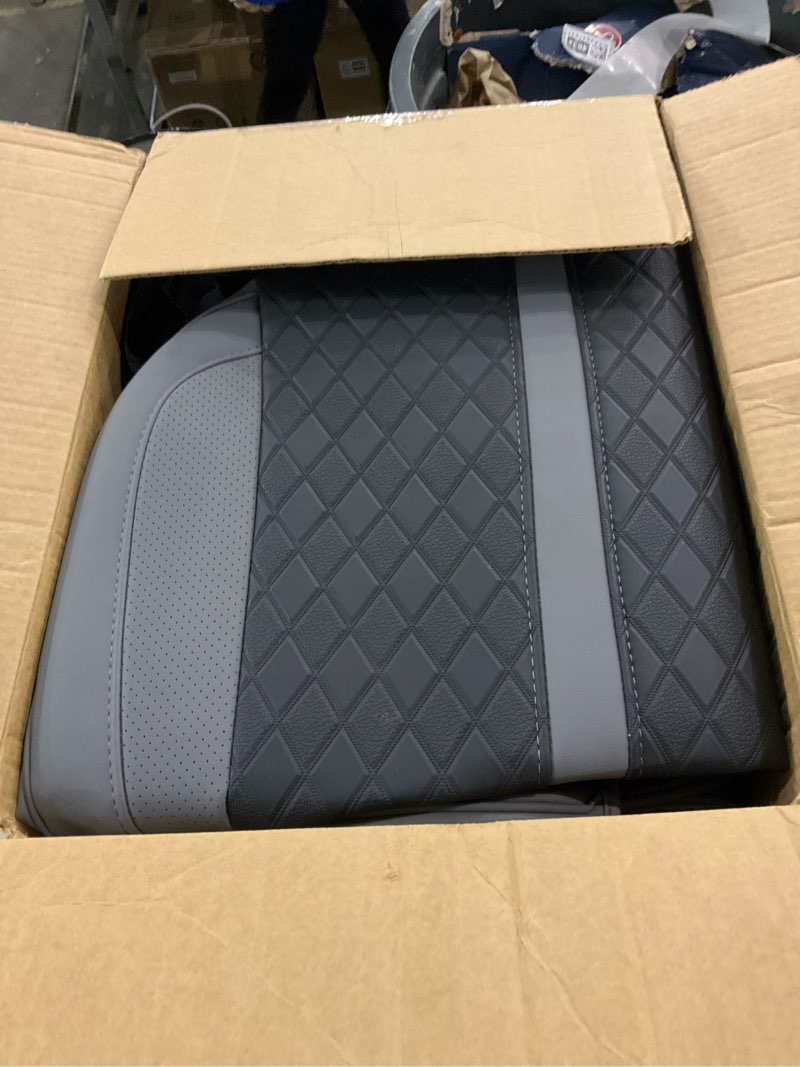 rideposh for chevy silverado & gmc sierra leather seat covers, crew cab 1500 2019-2026, 2500hd 3500h