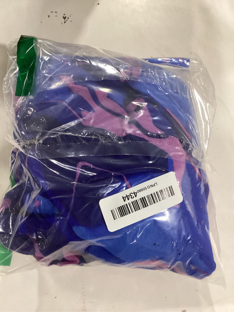 Condition photo showing New/Like New for zesica womens 2026 fall long sleeve floral mini dress | button down,chiffon,short dress,a line swing dress,wedding guest,cocktail party,holiday,travel,casual dresses,fashion clothes medium royal blue
