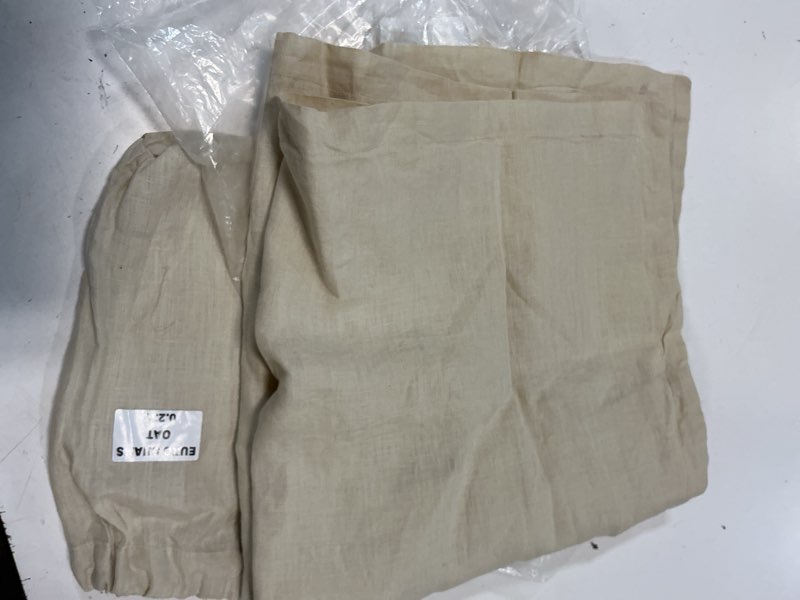 Condition photo showing Good Condition for quince european linen euro sham, euro, oat 1pcs