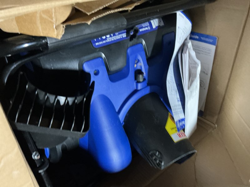 Condition photo showing As Is for Westinghouse WSnow18 Corded Snow Blower 18 Inch, Dual LED Lights, Electric Snow Blower with 25ft Throwing Distance, Plows 650lbs/min, Adjustable Chute