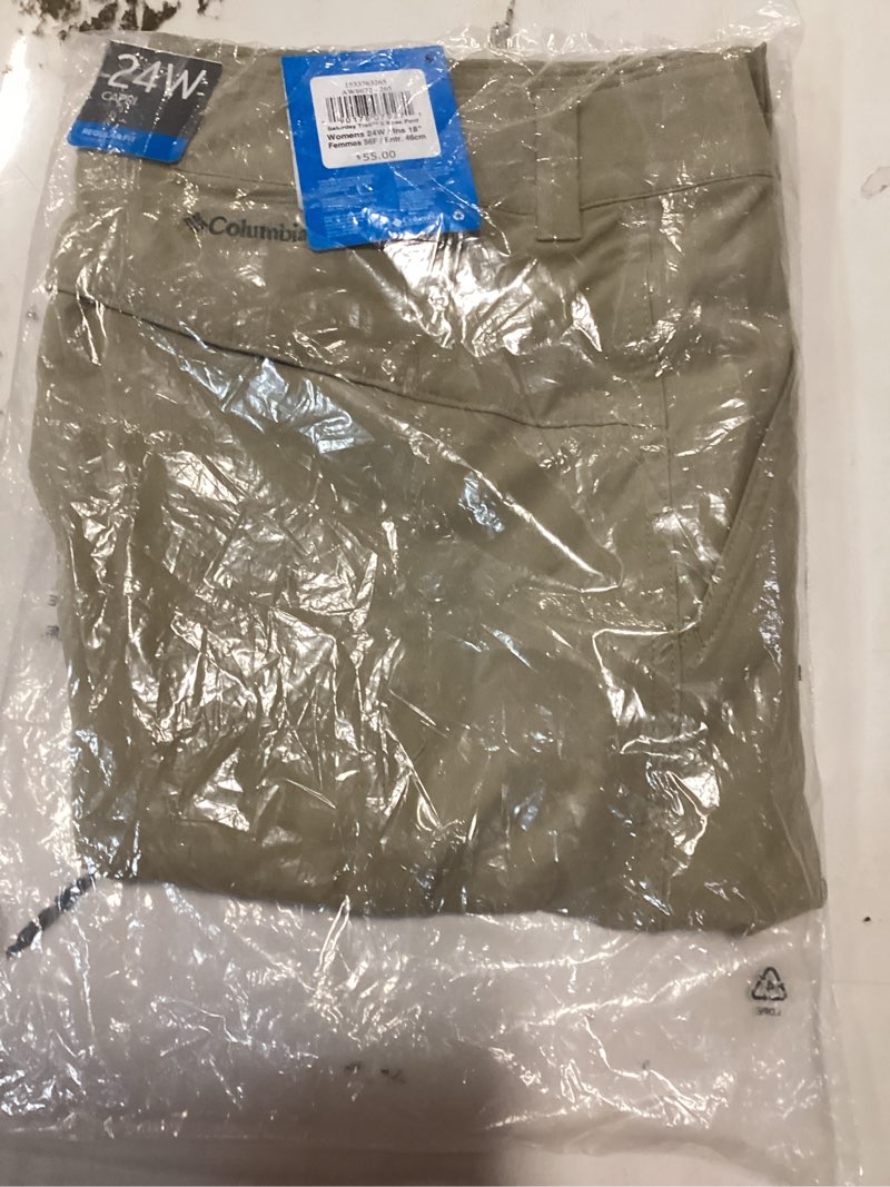 Columbia Women's Saturday Trail II Knee Pant, Water & Stain Resistant,size 24W