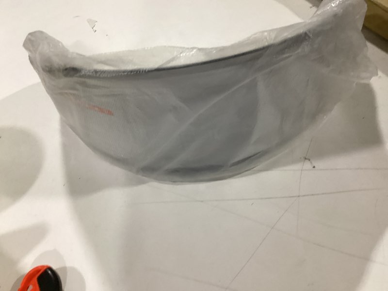 Condition photo showing As Is for (Similar to) Helmet Shields, Motorcycle Full Face Universal Fit Compatible with JK-902 Motorcycle Full Face(Smoke)
