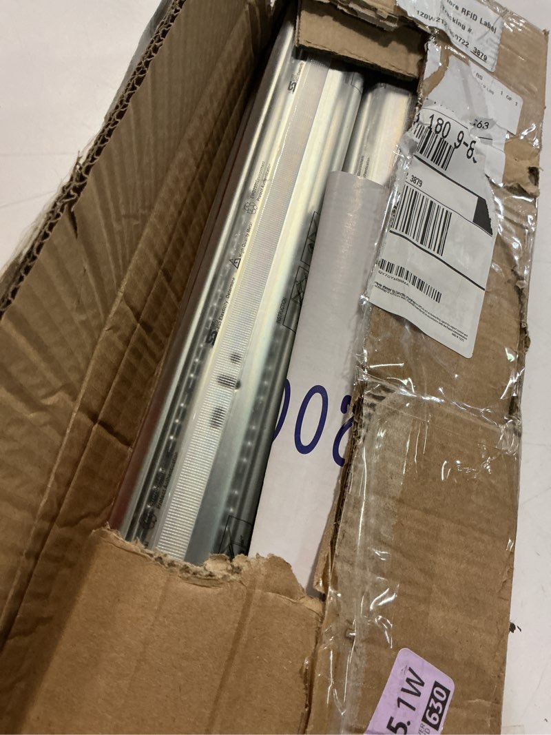 Condition photo showing Good Condition for 22 inch drawer slides 6 pairs (12pcs) soft self close 3 fold full extension ball bearing cabinet drawer glides side mount for dresser, cabinet, kitchen 100 lb capacity 22" silver 22inch-550mm