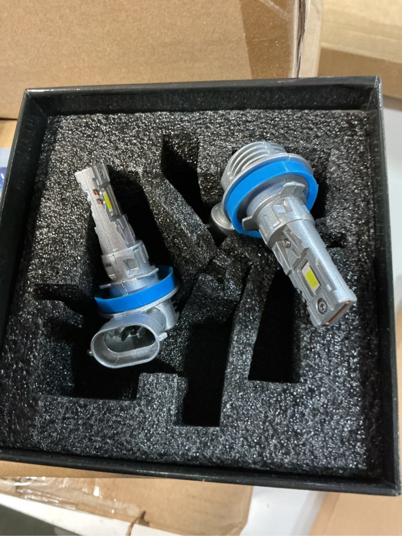 Condition photo showing Good Condition for fit for ford edge 2007-2010 2016-2022 fog light bulbs, pack of 2 | 6000k cool white, 700% brightness, real 1:1 size plug and play for ford edge(2007-2010&2016-2022)