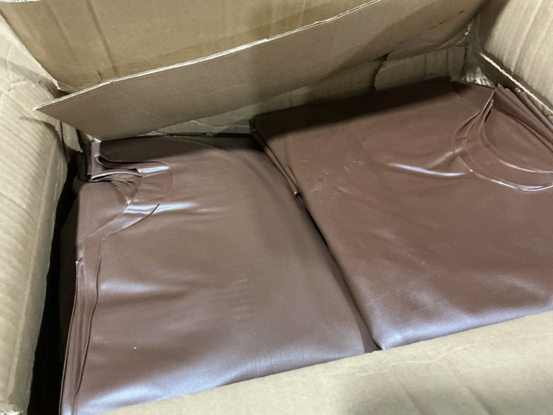 Condition photo showing Good Condition for roshtia 50 pack 15 gallon tree watering ring bag slow release reusable tree bag bulk heavy duty automatic drip irrigation ring pvc root water system for garden newly planted (brown) brown 50