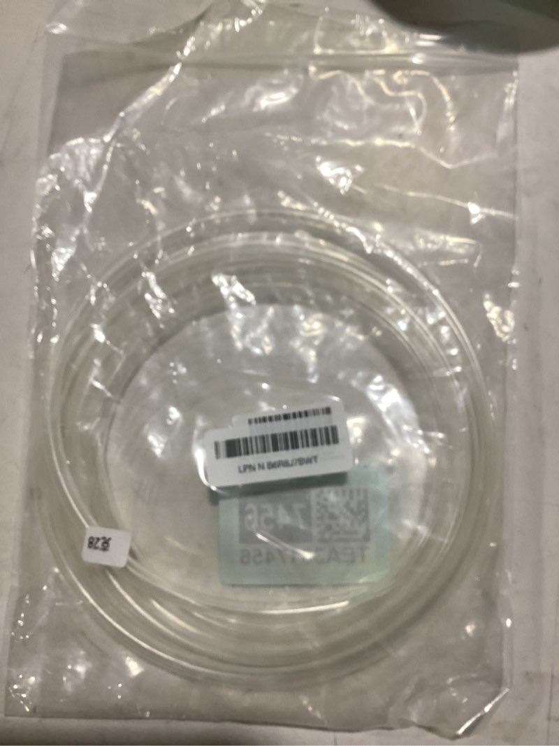 Condition photo showing New/Like New for 10 Feet - 1/4" ID x 3/8" OD Clear Vinyl Tubing, Translucent Plastic PVC Tubing Hose Pipe for Water Air Pump 1/4" ID 3/8" OD
