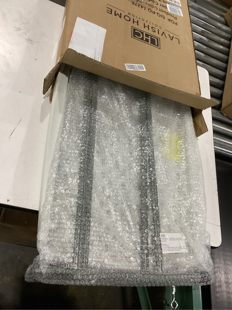 Condition photo showing New/Like New for Everyday Home Folding Table with Adjustable Height - Lightweight Portable Folding Desk - Small Plastic Table for Camping, Playing Cards, and Crafting (White) 30" Wide