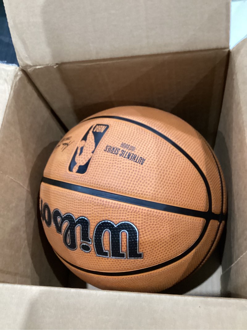 WILSON NBA Authentic Series Basketball - Outdoor, Size 7 - 29.5"