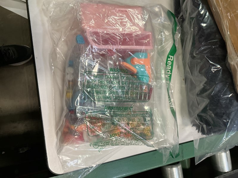 Condition photo showing Good Condition for 164Pcs Mini Shopping Cart Basket Miniature Food Drink Toy Supermarket Metal Handcart Trolley DollHouse Store Grocery Accessories Kitchen Play Game Party Model Shelves Cash Register Refrigerator Fridge