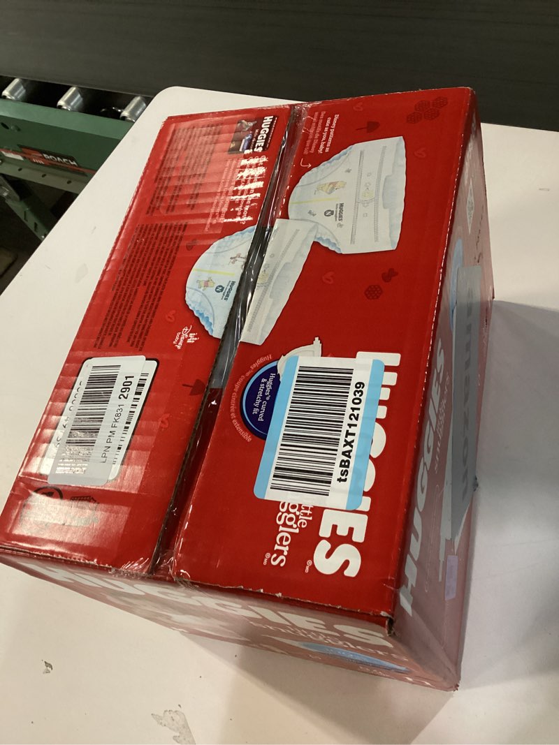 Condition photo showing New/Like New for Huggies Size Newborn Diapers, Little Snugglers Baby Diapers, Size Newborn (up to 10 lbs), 84 Count, Packaging May Vary Newborn 84