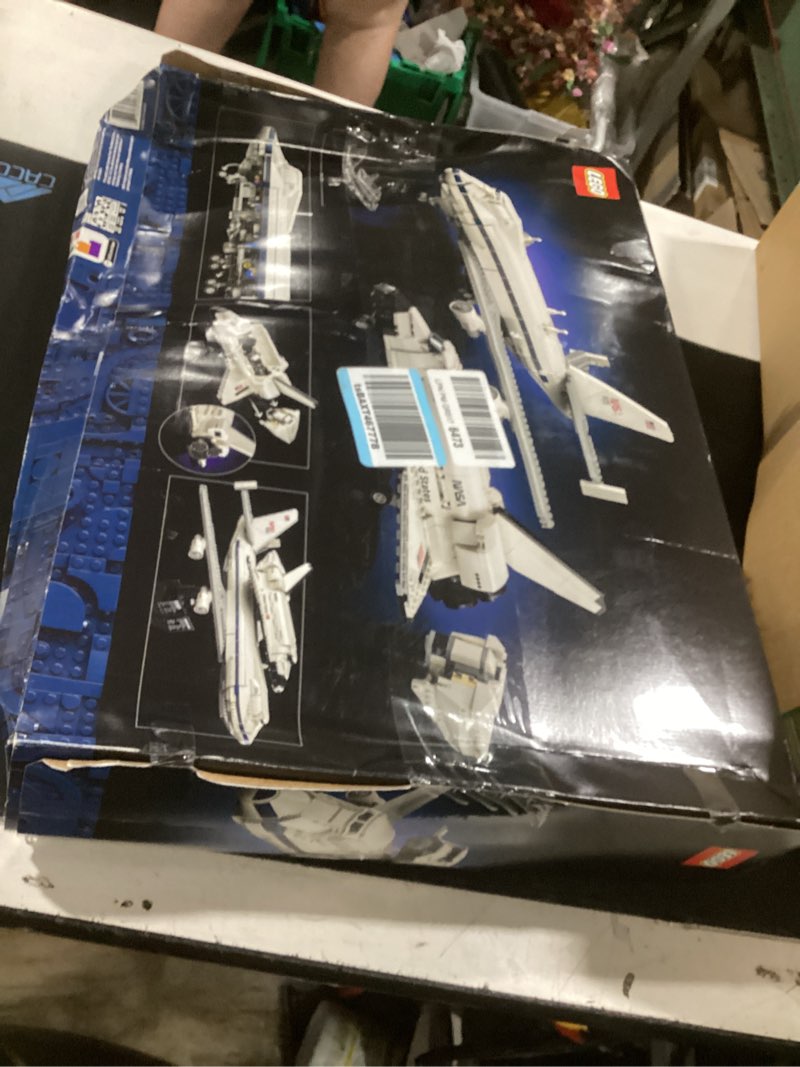 Condition photo showing Good Condition for lego icons shuttle carrier aircraft building set for adults - spaceship & airplane model kit for adults, ages 18+ - air & space decor - gift idea for men & women - 10360