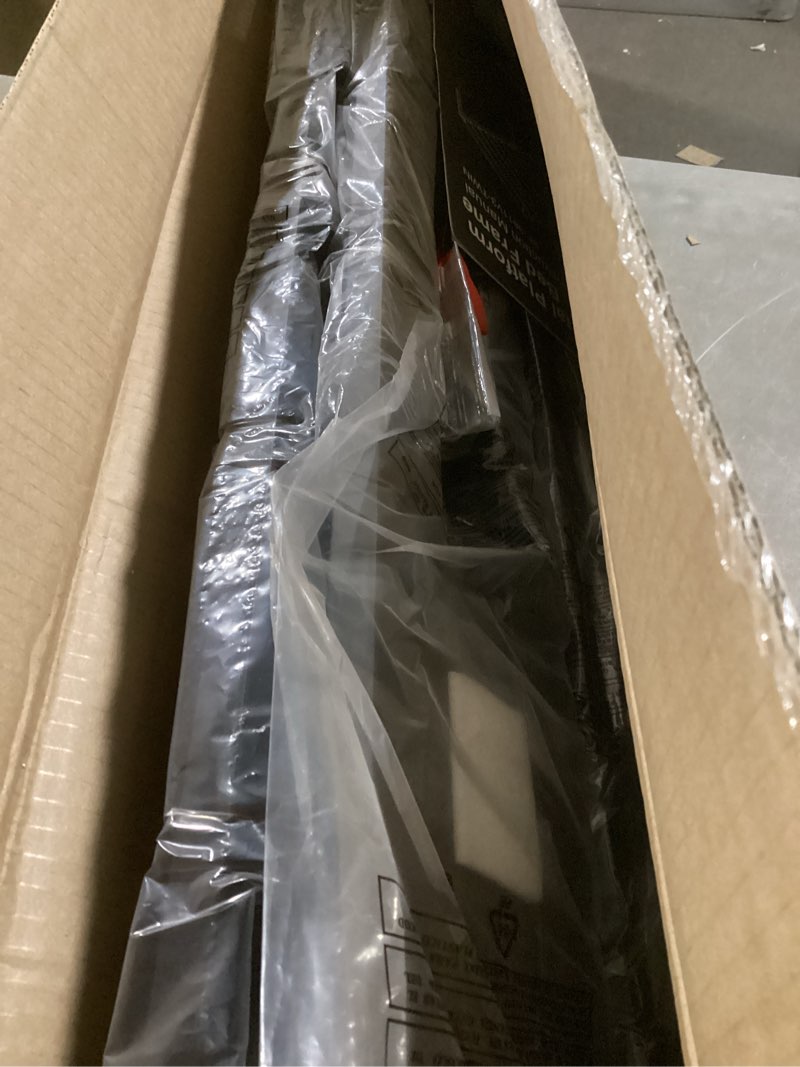 Condition photo showing New/Like New for olixis metal twin bed frame - 14in high with storage space, no box spring needed with sturdy steel slat support, 800lbs heavy duty for easy assembly, black for bedroom