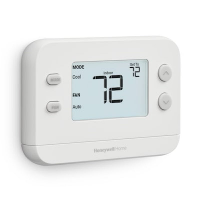 Honeywell Home 24-Volt Mechanical Non-Programmable Thermostat Single-Stage Heating