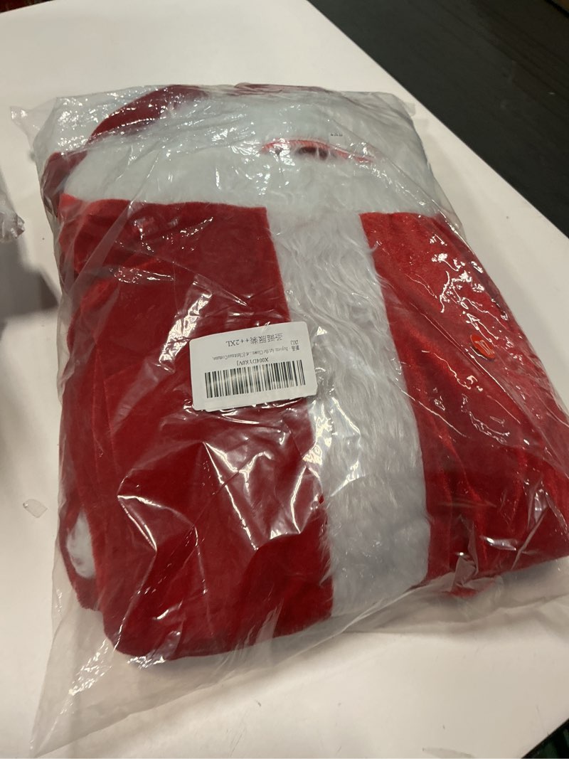 Condition photo showing New/Like New for Clown Costume Cosplay Halloween The Killer Clown Christmas Costume Cosplay Mask Full Set XX-Large Christmas Costume