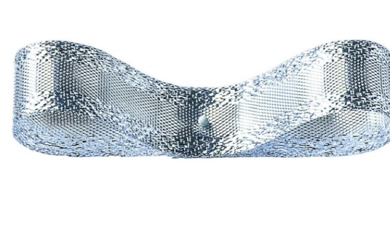 (SIMILAR)Tokyo Ribbon Bewan Metal 2 Silver 0.7 inches x 98.4 feet (18 mm x 3