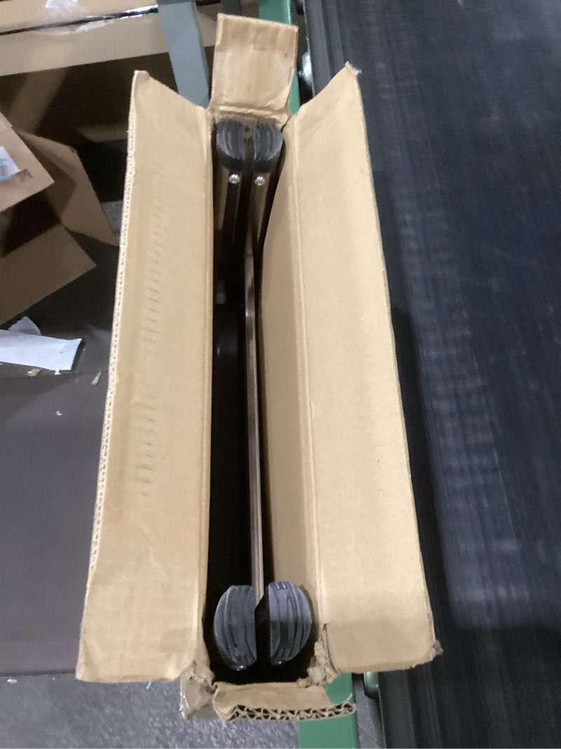 Condition photo showing As Is for 3 step ladder, folding step stool for adults with wide anti-slip pedals, portable step ladder for kitchen/closet/garage, steel multi-use foldable stepstool for home 330 lbs