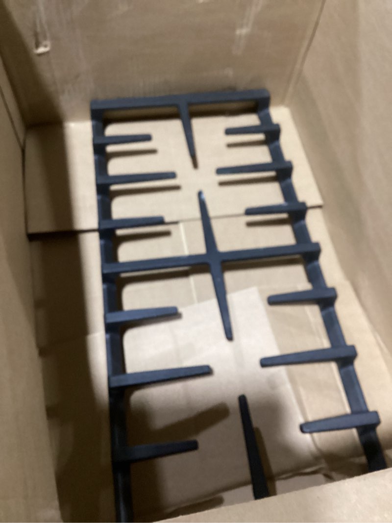 Condition photo showing Good Condition for wb31x27150 center grate replacement for ge stove grate jxgrate1 wb31x24737 cast iron general electric gas range grate 19.3" x 9.1'' surface burner grate ge cooktop parts stove top grate