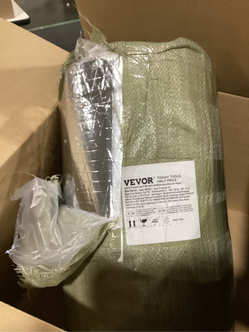 Condition photo showing Good Condition for VEVOR Car Sound Deadening Mat, 200 mil 36 sqft Automotive Sound Deadener, High Density Foam Sound Deadener Material & Heat Barrier, Double Layer Waterproof Structure Acoustic Insulation Mat 36 sqft(200 mil)