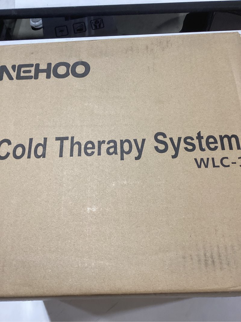 Condition photo showing New/Like New for Cold Therapy System, Programable Ice Therapy Machine, Post-Surgery Continuous Cryotherapy Cold Pack, Universal Pad for Knee, Ankle, Cervical, Back and Leg