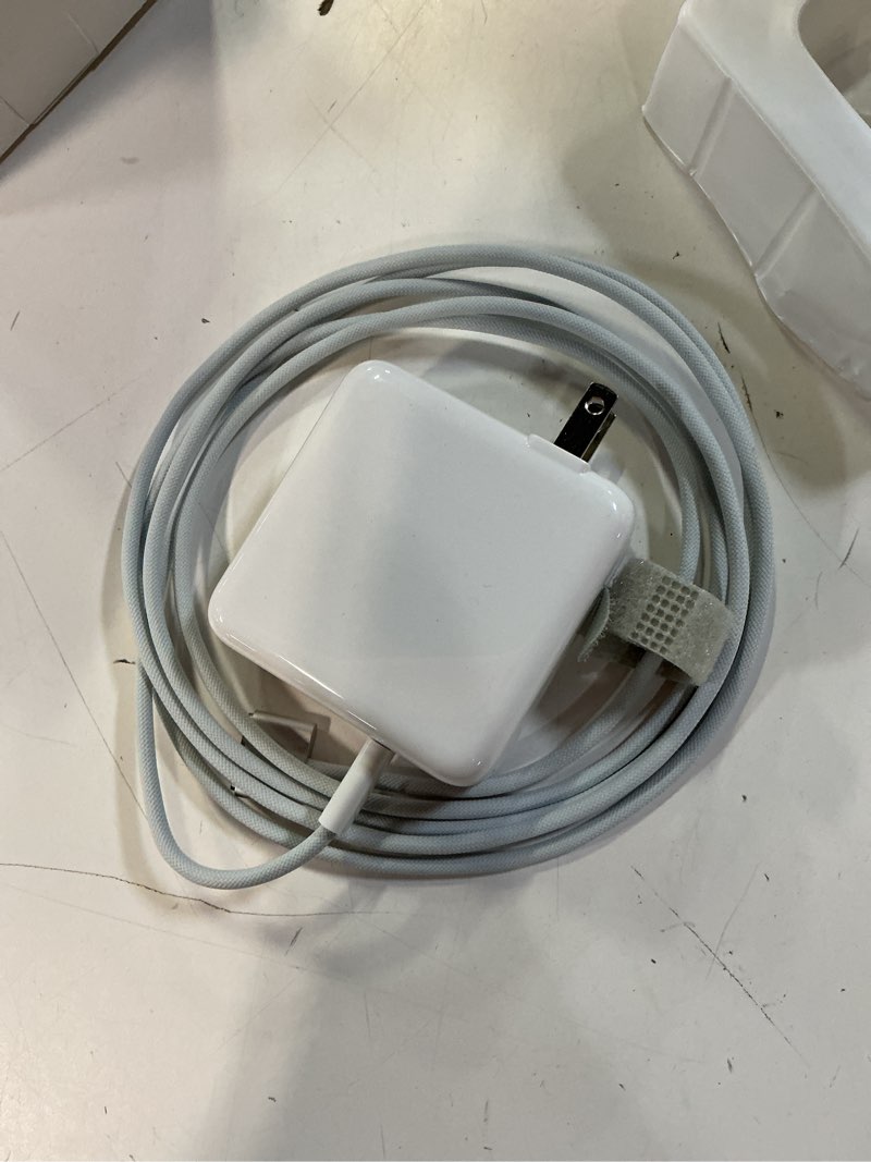 Condition photo showing Good Condition for charger for macbook air 13.6 15 inch mac book pro 14 inch m5 m4 m3 m2 m1 2026 2025 2024 2023 2022 2021, 70w power adapter, 6.6ft usb c to magnetic 3 cable led, powerful connect, original quality