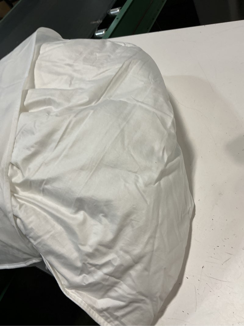 Condition photo showing As Is for premium down duvet insert color: white size:king 