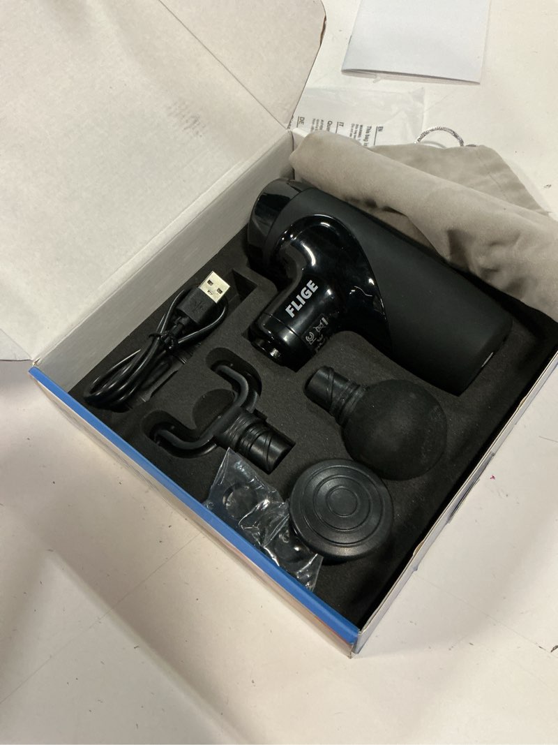 Condition photo showing Good Condition for flige percussion pocket-sized deep tissue massage gun for pain relief & muscle recovery gifts- 7mm amplitude 3000 rpm