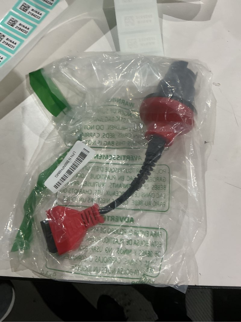 Condition photo showing As Is for Autel Original BENZ-38 PIN Adapter, 38 Pin Male to 16 Pin Female OBDII Connector Compatible with Mercedes-Benz Pre-2001, Work with Autel Scanner MK808S, MK808BT PRO, MK900, Elite II PRO, Ultra, etc