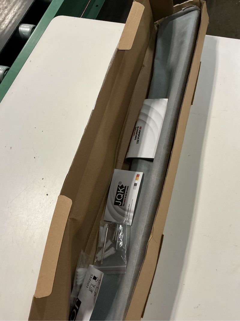 Condition photo showing New/Like New for jqk chrome towel bar, 27 inch 304 stainless steel thicken 0.8mm towel rack bathroom, towel holder polished finished wall mount, useable length 24 inch, tb110l24-ch chrome 27 inch