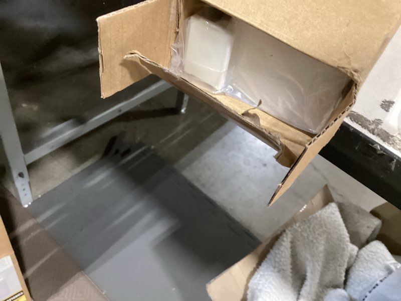 Condition photo showing Good Condition for lazblinds no drill blinds for indoor windows, blackout roller shades, cordless window blackout blinds, thermal insulated fabric uv protection for home and office, 35.5" w x 72" h, white blackout-white 35.5" w x 72" h