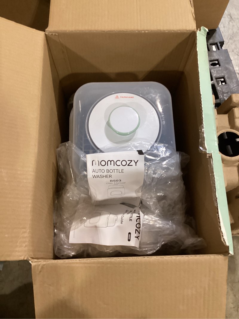 Condition photo showing As Is for Momcozy KleanPal Pro Baby Bottle Washer, Sterilizer & Dryer - All-in-One Cleaning Machine for Bottles, Pump Parts & Baby Essentials - Time-Saving & Effortless Care