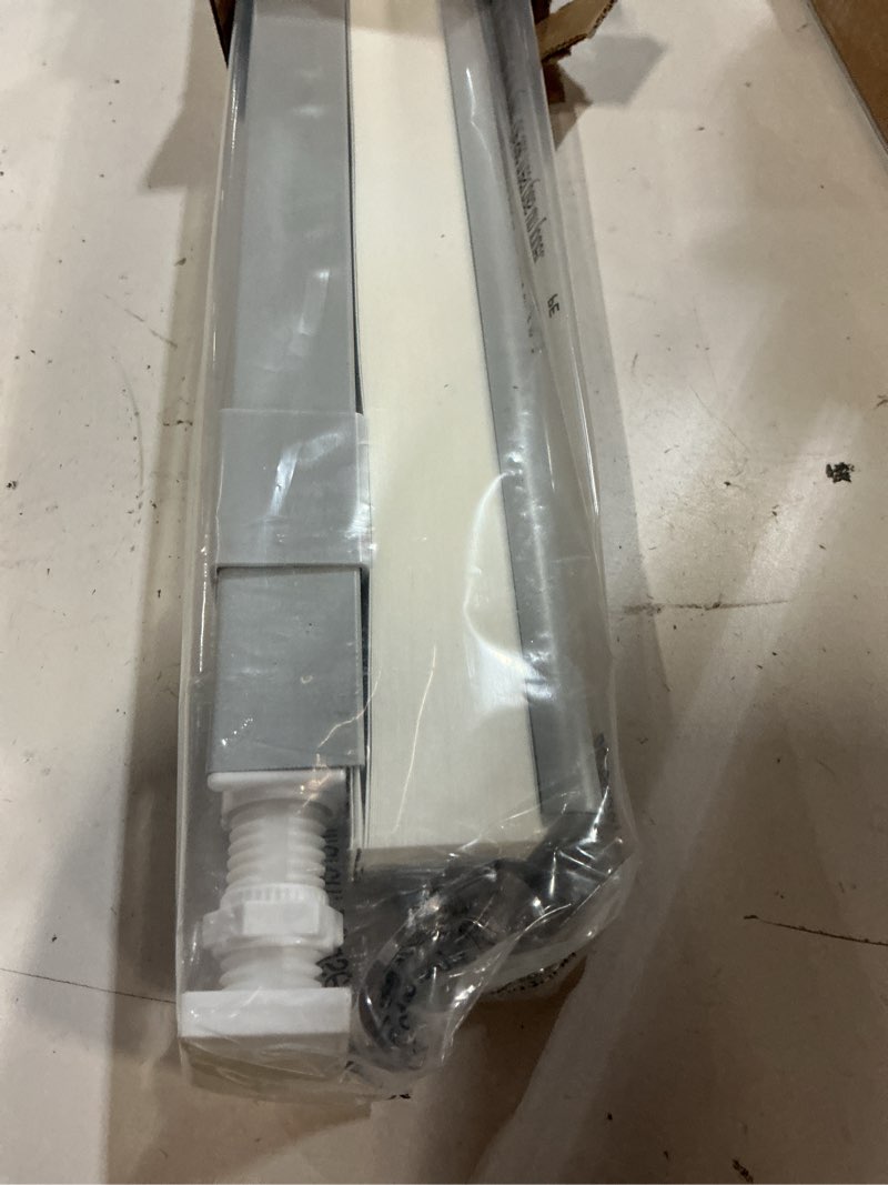 Condition photo showing New/Like New for lazblinds cordless cellular shades, no tools no drill light filtering honeycomb shades pleated blinds for windows, 34.5'' w x 48'' h, light grey light filtering-light grey 34 1/2'' w x 48'' h
