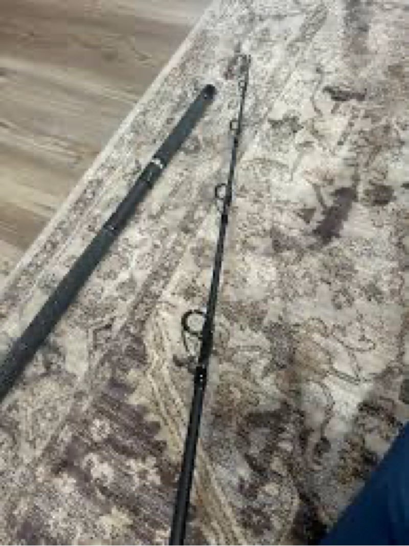 phenix rods titan popping spinning/8?8?/2 pc/25-80 lb braided line/40-130 lb line raitng/pe line 6-10/70-180 g lure wt/heavy taper action/fuji kwsg guides/fuji reel seat/phx custom grip