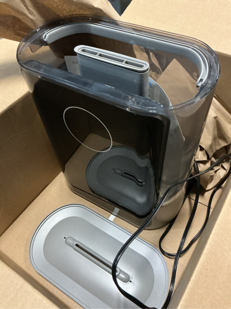 Condition photo showing As Is for dreo 8l smart humidifier large room 600ft², hm717s, 80h runtime supersized warm and cool mist humidifiers for bedroom baby, 28db quiet air humidifier for plants indoor, home, whole house, silver