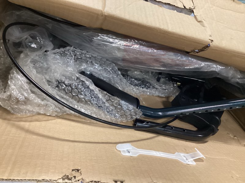 Condition photo showing Good Condition for Medline Superlight Folding Aluminum Mobility Rollator Walker, Smoky Blue, 250 lb. Weight Capacity, 6" Wheels, Adjustable Arms and Seat, Foldable Rolling Walker for Seniors Smokey Blue