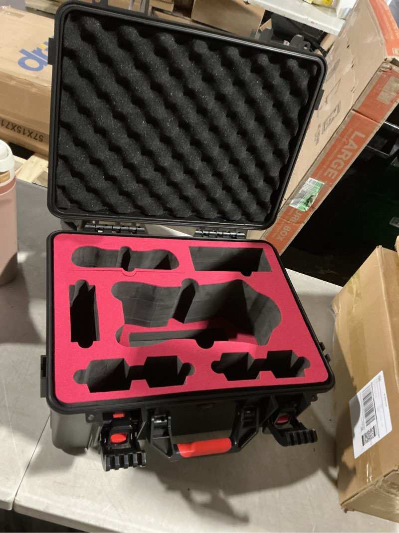 Condition photo showing As Is for pgytech dji fpv safety carrying case ip67 waterproof safety carrying case compatible with dji fpv set