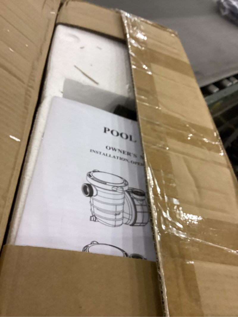 Swimming pool pump