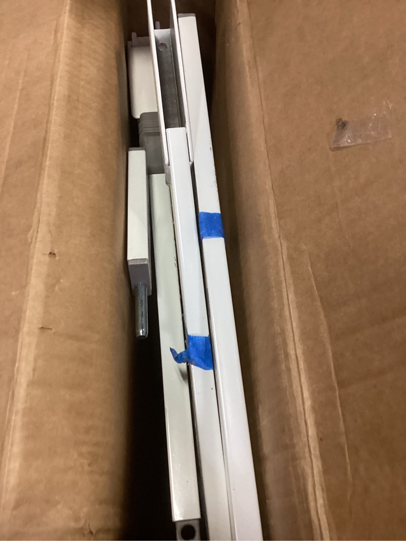 Condition photo showing As Is for Extra Tall Cat Gate for Doorway: 74.8"-90.5" Tall Cat Gates for Pet 30.3"-38.2" Wide Pressure Mount No Wall Drilling for Indoor Stairs Doorway Room Door Dog Safety Barrier No Toddler