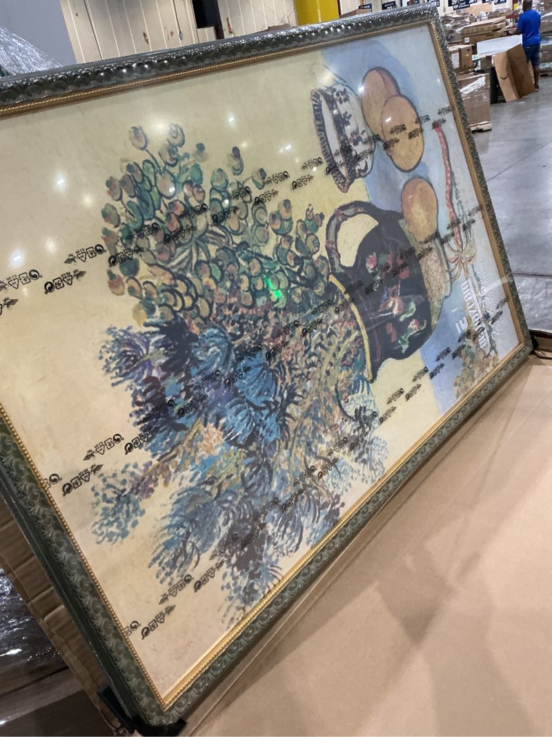Condition photo showing New/Like New for 24x36 ornate vintage green picture frame - single frame, 24 x 36 classic poster frame for art prints & gallery walls green 24" x 36"