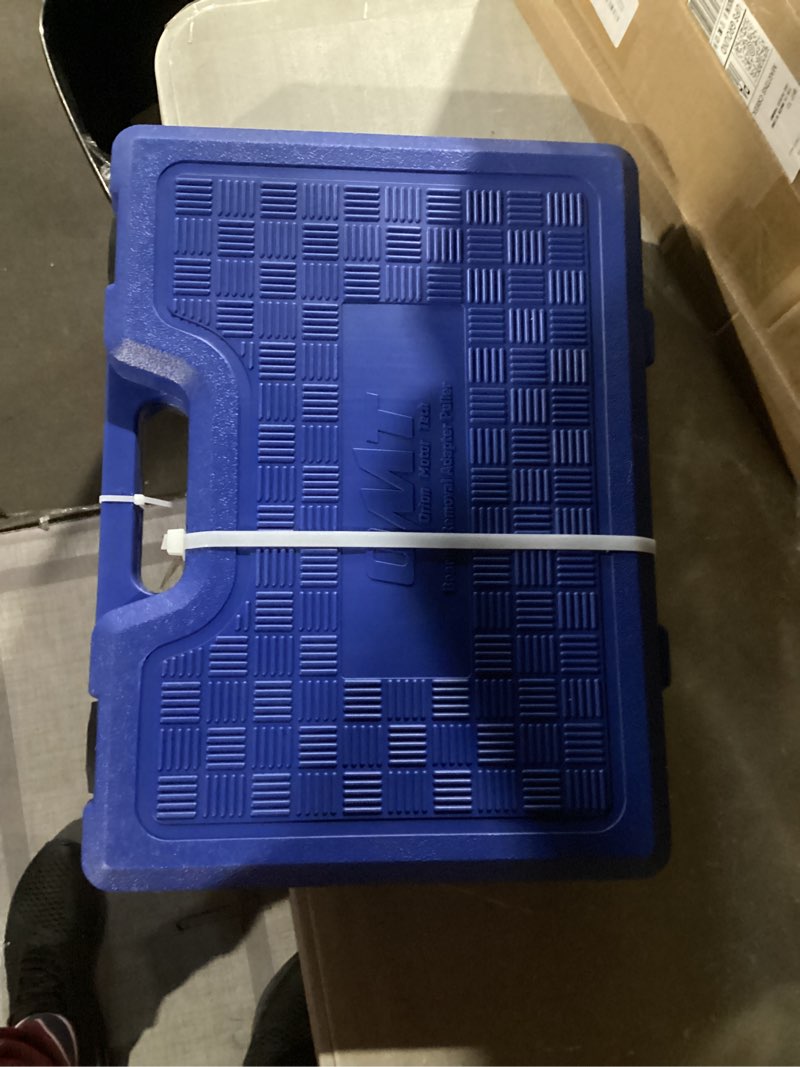 Condition photo showing New/Like New for Orion Motor Tech Wheel Bearing Press Kit for Front Wheel Drive Bearing Removal & Installation, 24pc Wheel Bearing Puller Tool Set with Sliding Screws Universal Bushings Sleeves blue