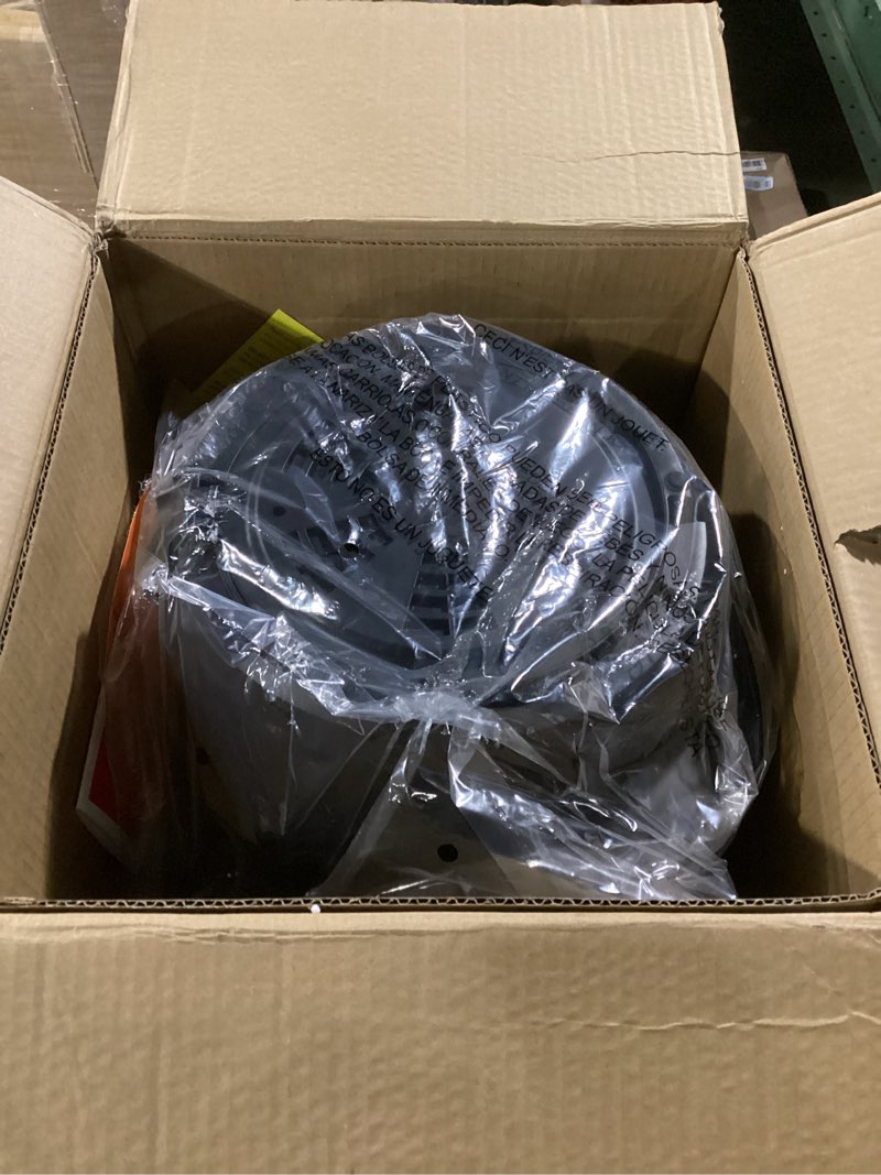 Condition photo showing New/Like New for instant pot 6qt rio 7-in-1 multi-cooker, pressure cooker, slow cook, sauté, steam, rice maker, yogurt, & warmer, black, 6 quarts