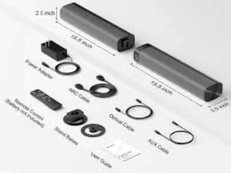 **similar to**dotn sound bar, bluetooth soundbar, 2 in 1 detachable home speaker bass effect, 80w sound bar for sm