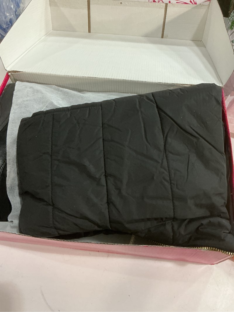 Condition photo showing New/Like New for KUUTGG Women's Winter Over The Knee Thigh High Snow Boots Waterproof Rain Warm Fur Wide Calf Tall Snow Boot 8 Black/Fur Lined