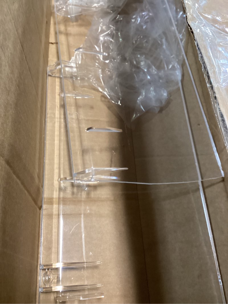 Condition photo showing As Is for taymac dg30 air deflector, 30.25-inch, clear 30.25 in