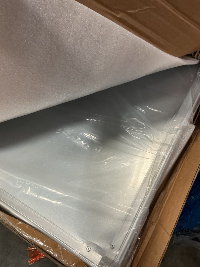 Condition photo showing Good Condition for max-officoo white board dry erase whiteboard for wall 72" x 48" aluminum presentation magnetic whiteboards with 4 hooks, 12 magnets, 3 markers & 1 eraser 72"x48"