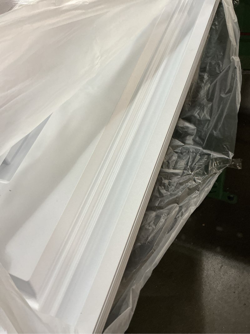 Condition photo showing Good Condition for stickgoo pvc ceiling tiles, 2'x2' glue up ceiling panel white to prevent breakage cover 48 sq. ft, pack of 12 tiles 24"x24" white